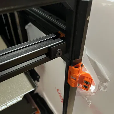Cabby Enclosure (Prusa XL) Chỉnh Sửa Bộ Phận Cố Định Phía Trên Cho Thanh Hỗ Trợ Chống Rung Mặt Trước 3030
