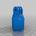 Đế gắn camera GoPro gắn trên cây nối dài tiêu chuẩn