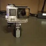 Đế gắn camera GoPro gắn trên cây nối dài tiêu chuẩn