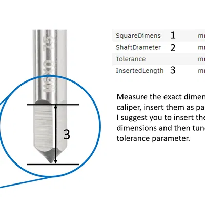 Dụng Cụ Vặn Taro Có Lõi Thay Thế