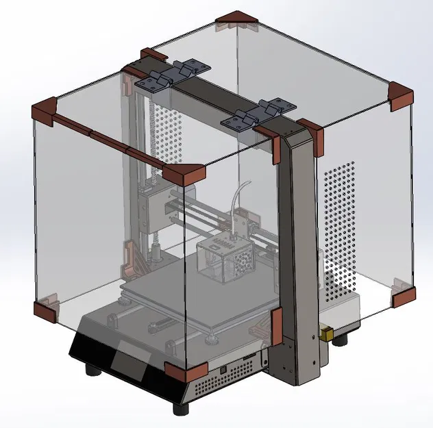 Bao che Anycubic i3 mega S - Image 2