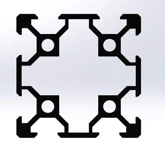 Thanh Nhôm V-Slot 40x40 Cho Anycubic Kobra / Kobra 2 / Kobra 2Pro - Image 3