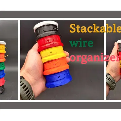 Hộp Đựng Dây Cuộn Có Thể Xếp Chồng