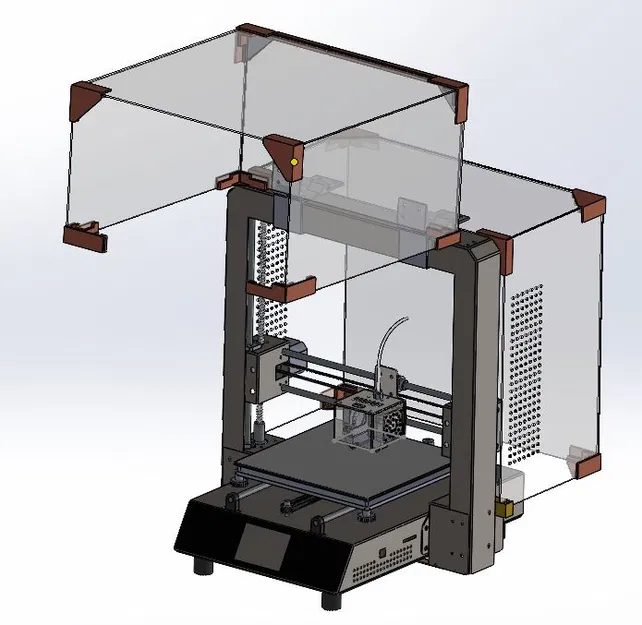 Bao che Anycubic i3 mega S - Image 7