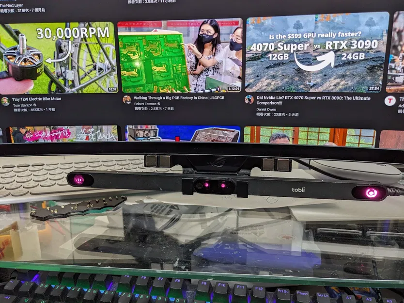 Giá đỡ PG34WCDM Tobii 5 mount - Image 1