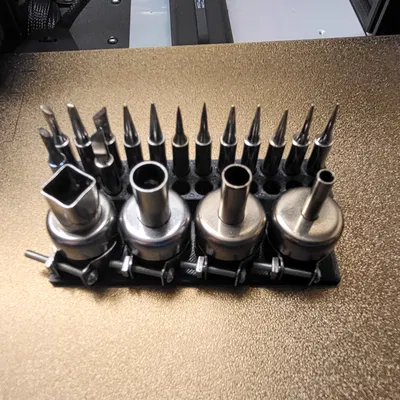 Giá đỡ đầu hàn và khí nóng