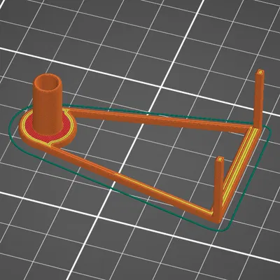 Cuộn và Kệ Giữ Thiếc Hàn Đơn Giản