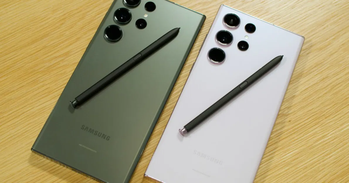 Mô Hình Điện Thoại Samsung Galaxy S23 Ultra Kèm Bút S Pen - Image 2