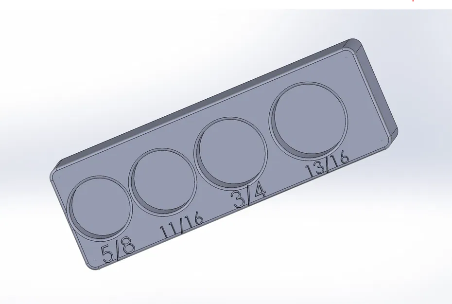 Giá đỡ tuýp Husky Gridfinity 5/8 đến 13/16 - Image 2