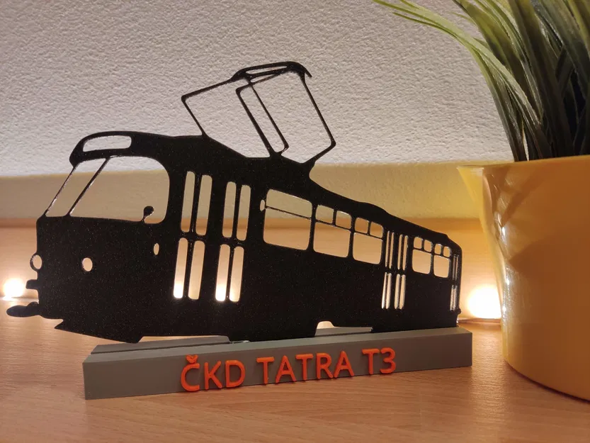 Mô Hình Xe Điện Tatra T3 - Image 1