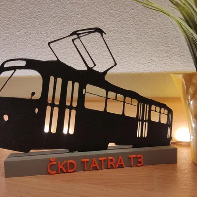 Mô Hình Xe Điện Tatra T3