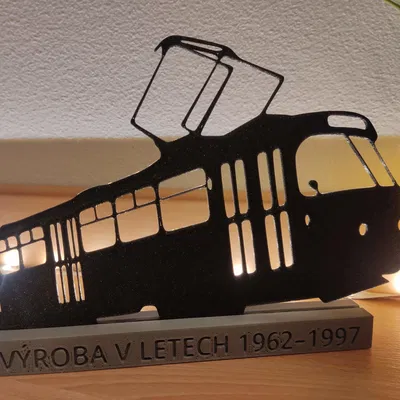 Mô Hình Xe Điện Tatra T3