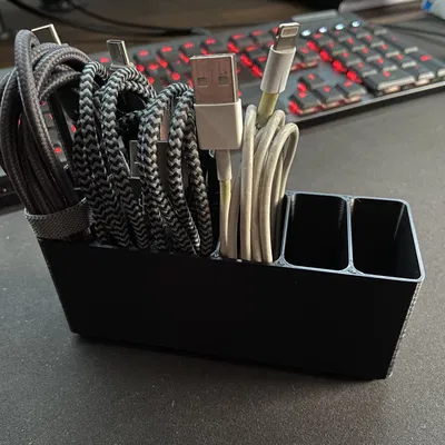 Cái Quản Lý Cáp USB Theo Chuẩn Gridfinity