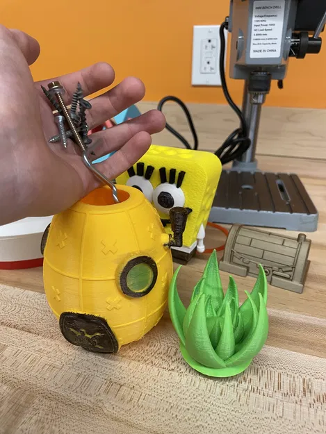 Hộp đựng đồ hình trái thơm SpongeBob - Image 1