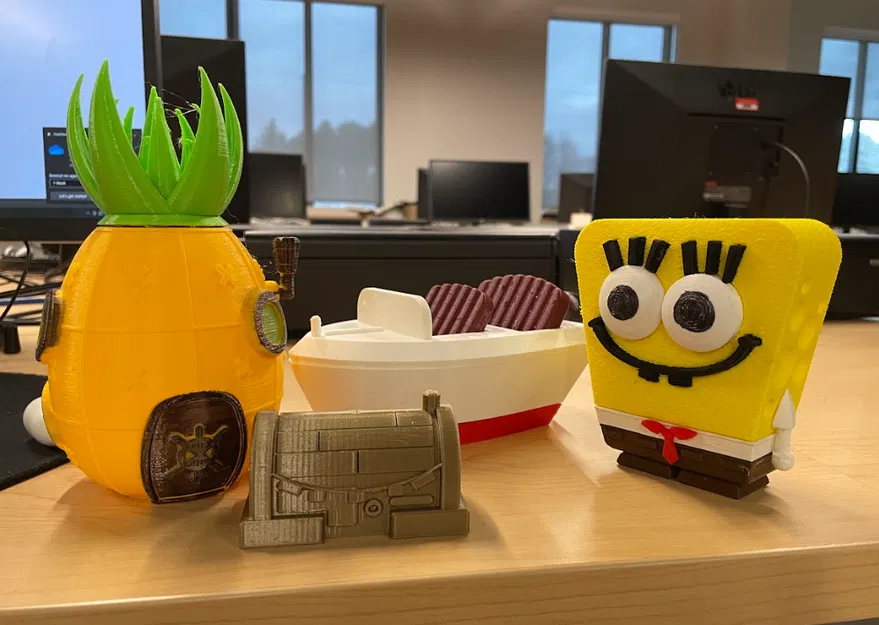 Hộp đựng đồ hình trái thơm SpongeBob - Image 2