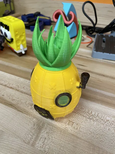 Hộp đựng đồ hình trái thơm SpongeBob - Image 4