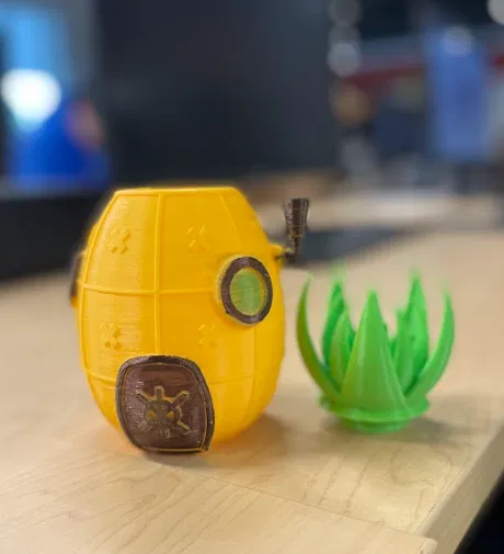 Hộp đựng đồ hình trái thơm SpongeBob - Image 5