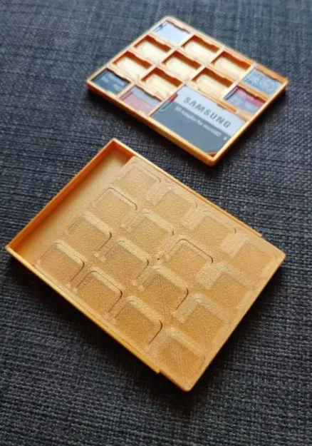 Bìa Hộp Đựng Thẻ Nhớ SD & Micro SD Thiết Kế Voronoi - Image 5