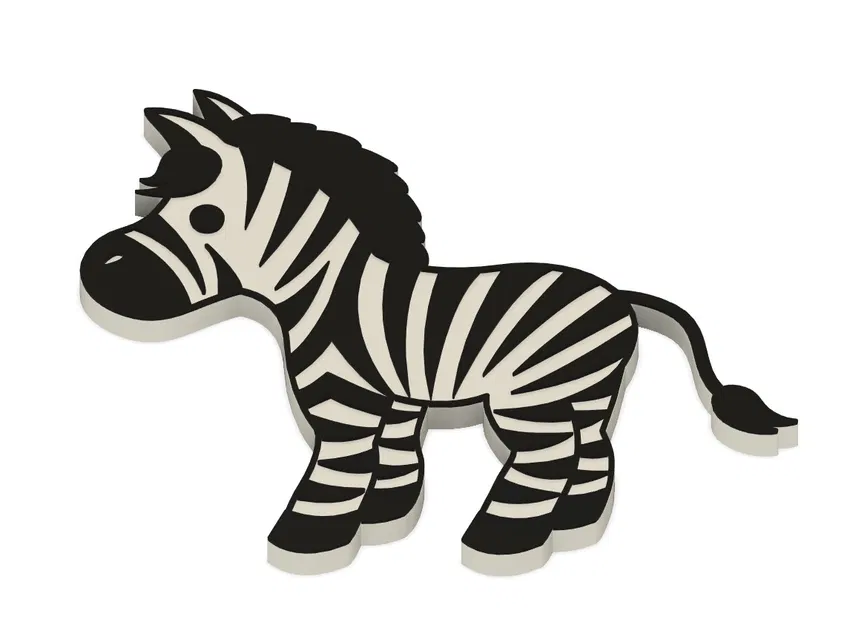 Nam Châm Hình Ngựa Vằn - Image 2