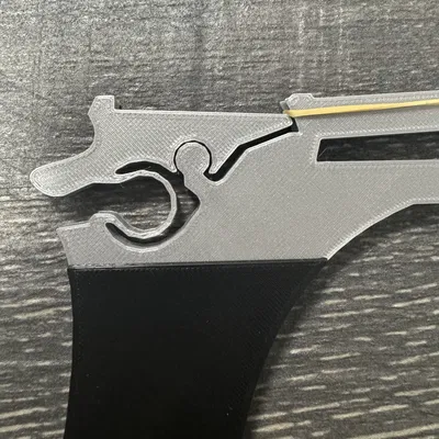 Súng Thun Cao Su - Mô Hình 3D