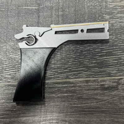 Súng Thun Cao Su - Mô Hình 3D