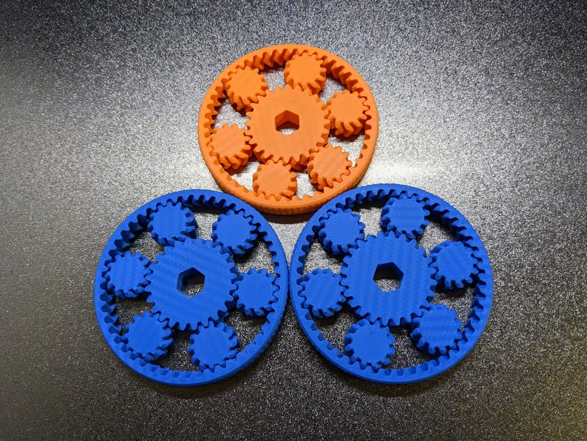PiP Fidget Planetary Gears - Có thể xếp chồng & Liên kết - Image 1
