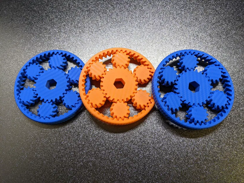 PiP Fidget Planetary Gears - Có thể xếp chồng & Liên kết - Image 2