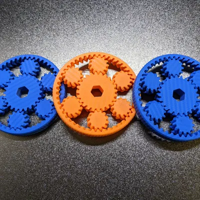 PiP Fidget Planetary Gears - Có thể xếp chồng & Liên kết