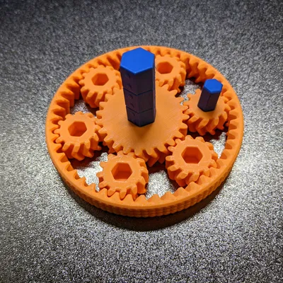 PiP Fidget Planetary Gears - Có thể xếp chồng & Liên kết