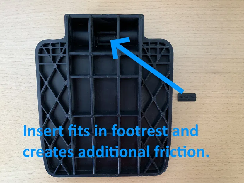 Sửa Chân Bệ Bước Xe Lăn Đẩy Bị Sập Xuống - Image 3