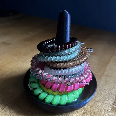 Kệ Đựng Dây Buộc Tóc (Teletie Holder)