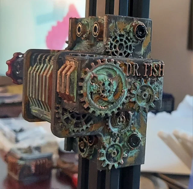 Giá đỡ dụng cụ phong cách Steampunk cho Ender 5 - Image 5