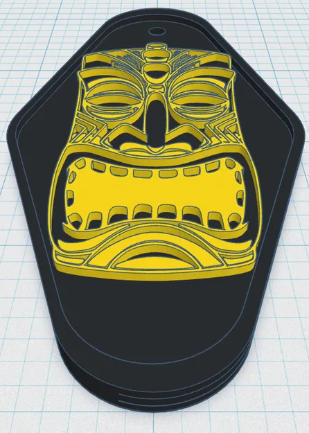 Tiki Keytag 49 - Image 1