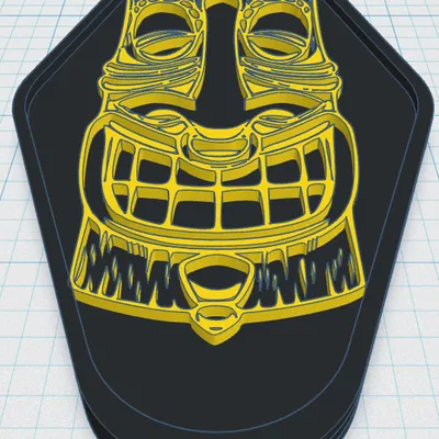 Tiki Keytag 48 - Thần thoại Polynesia