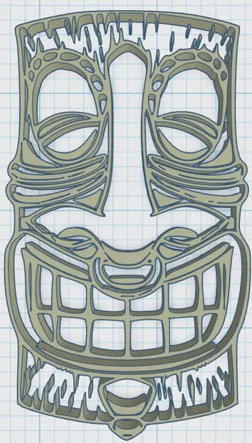 Tiki Keytag 48 - Thần thoại Polynesia - Image 2