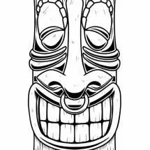 Tiki Keytag 48 - Thần thoại Polynesia