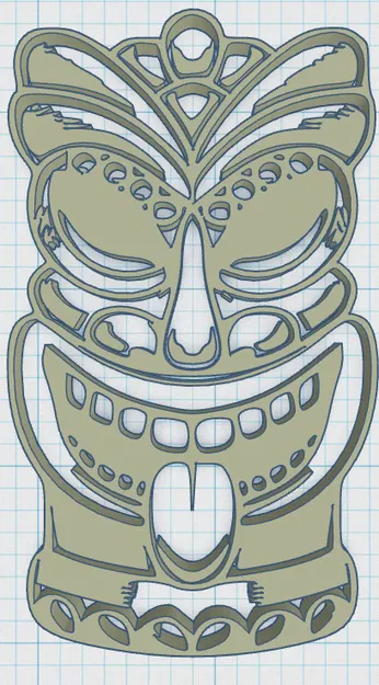 Tiki Keytag 46 - Vật trang trí độc đáo - Image 3