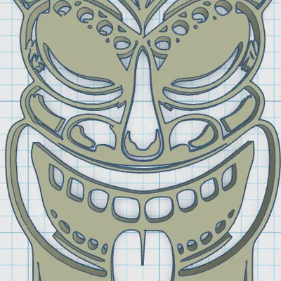 Tiki Keytag 46 - Vật trang trí độc đáo