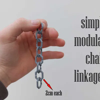 Móc xích module đơn giản