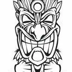 Tiki Keytag 42 - Mô Hình In 3D