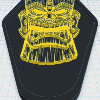 Tiki Keytag 40 - Móc khóa Thần Tiki Khổng Lồ