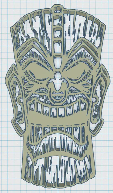 Tiki Keytag 40 - Móc khóa Thần Tiki Khổng Lồ - Image 2