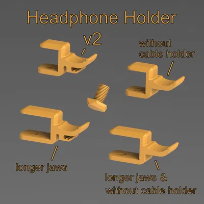 Giá đỡ tai nghe v2