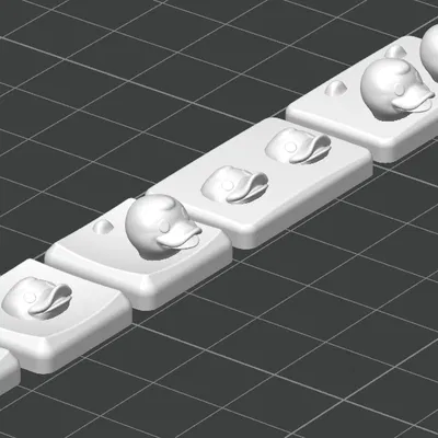 Keycap hình vịt - Choc Switches