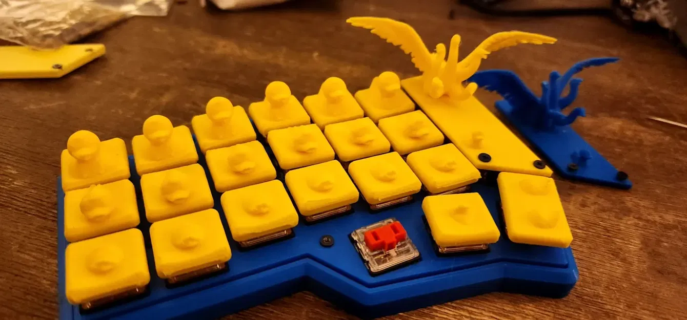 Keycap hình vịt - Choc Switches - Image 3
