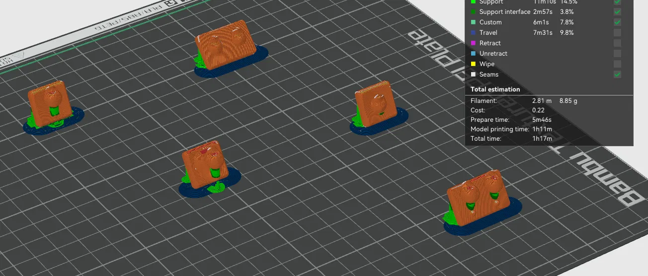 Keycap hình vịt - Choc Switches - Image 4