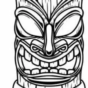 Tiki Keytag 39 - Biểu Tượng Văn Hóa Polynesia