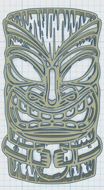 Tiki Keytag 39 - Biểu Tượng Văn Hóa Polynesia - Image 3