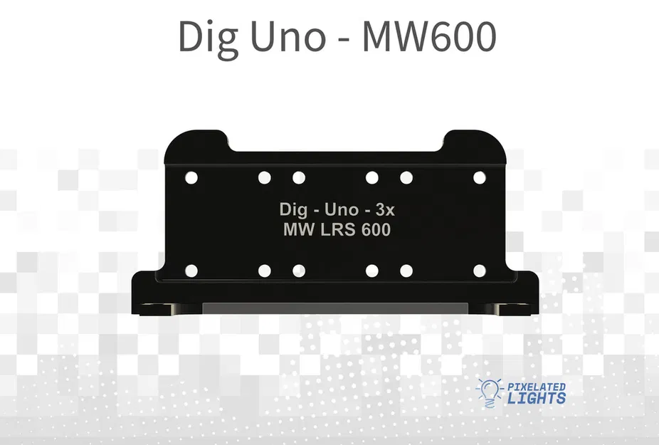 QuinLED Dig Uno - Đế Gắn 3 Bo - Image 2