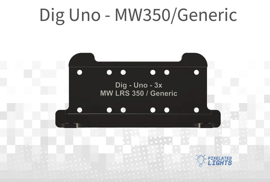 QuinLED Dig Uno - Đế Gắn 3 Bo - Image 3